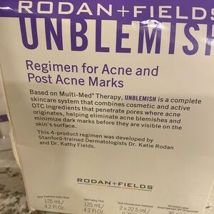 Rodan + Fields Unblemish Regimen - Purple and White Packaging